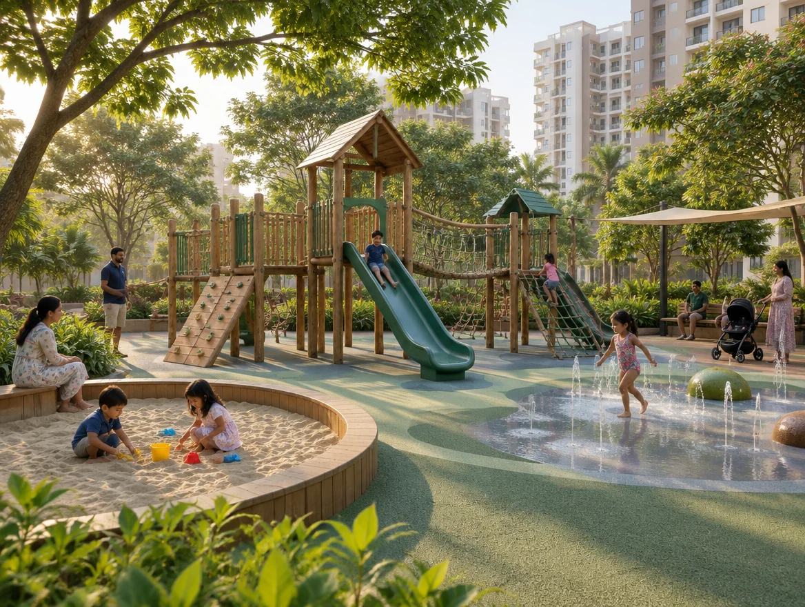 Kids' adventure play